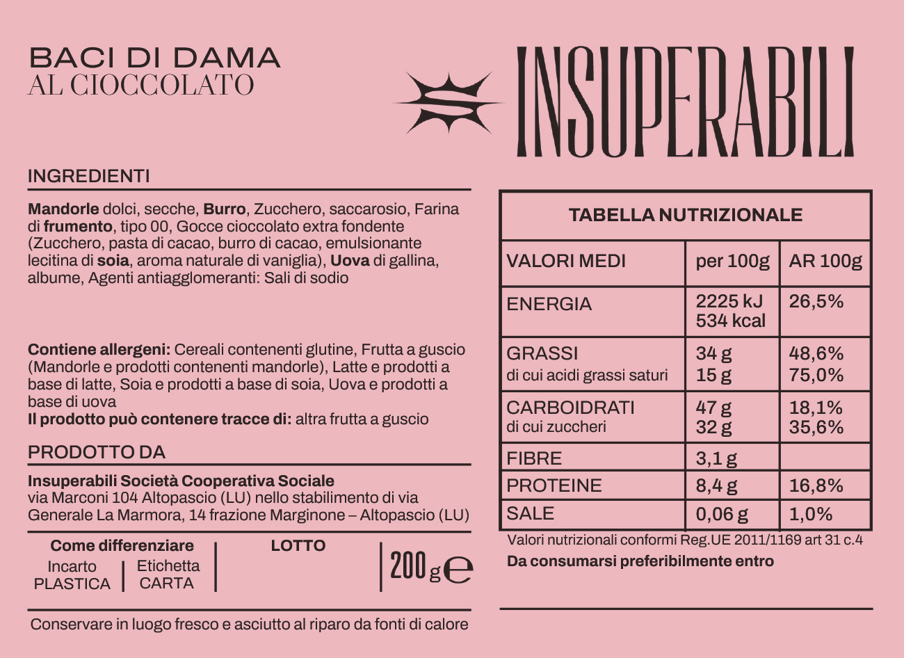 Baci di dama al cioccolato - immagine 4
