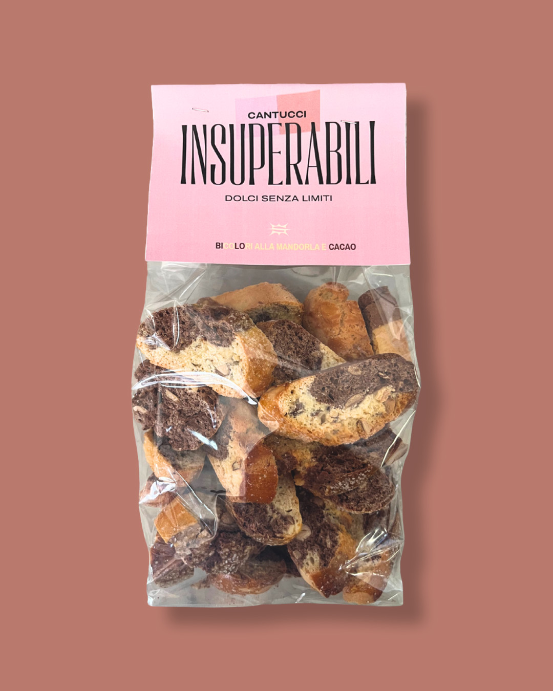 Cantucci bicolori alla mandorla e cacao - immagine 2