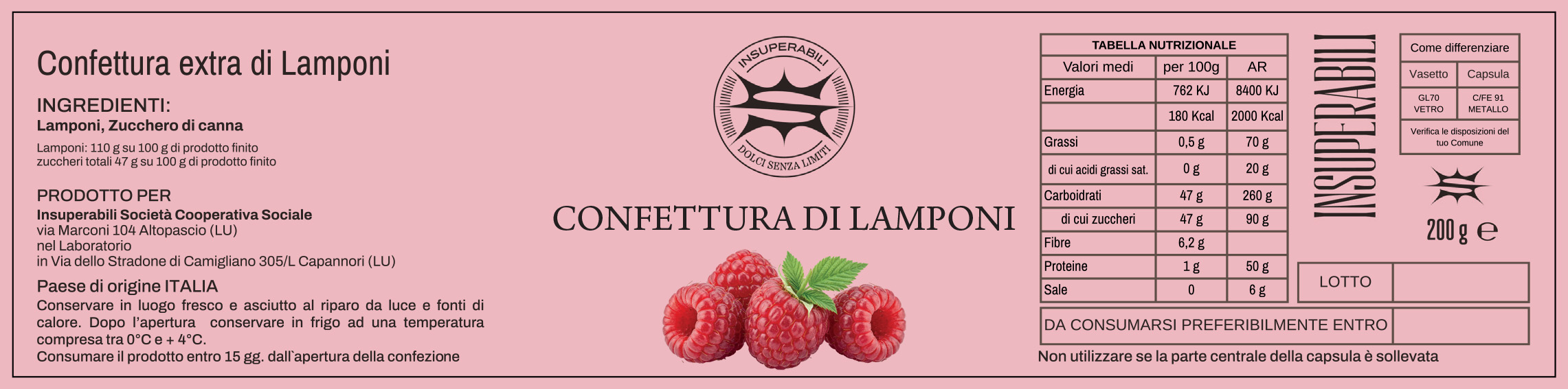 Confettura di Lamponi - immagine 3